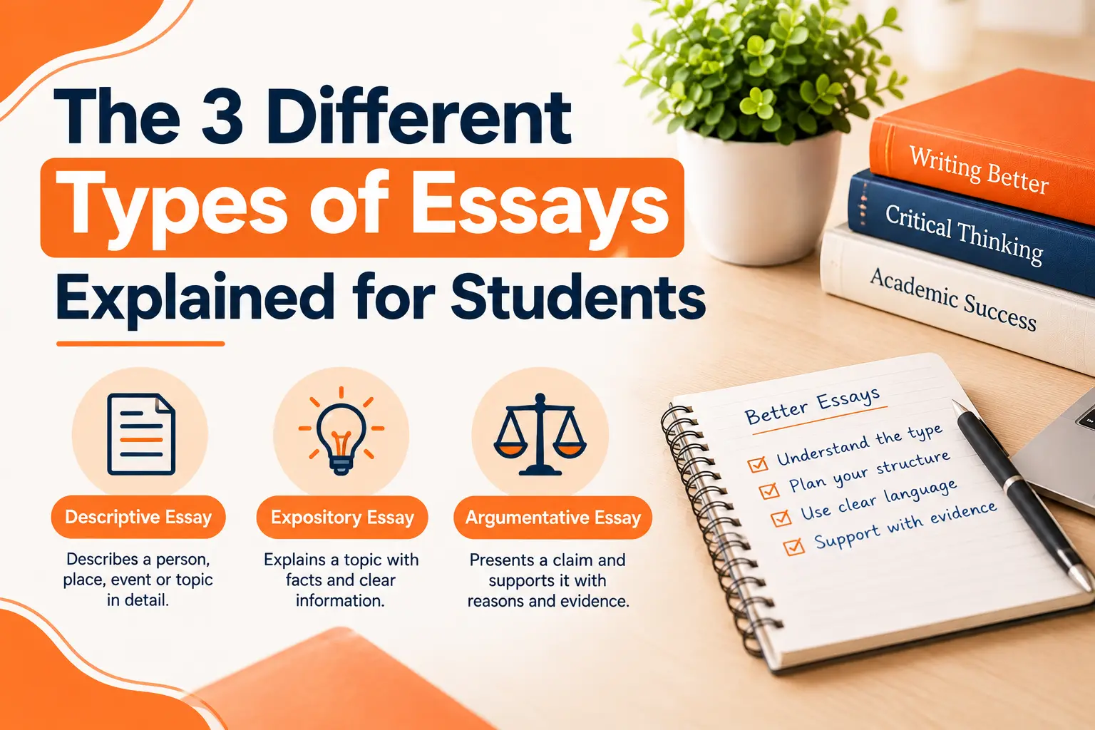 The 3 Different Types of Essays Explained for Students