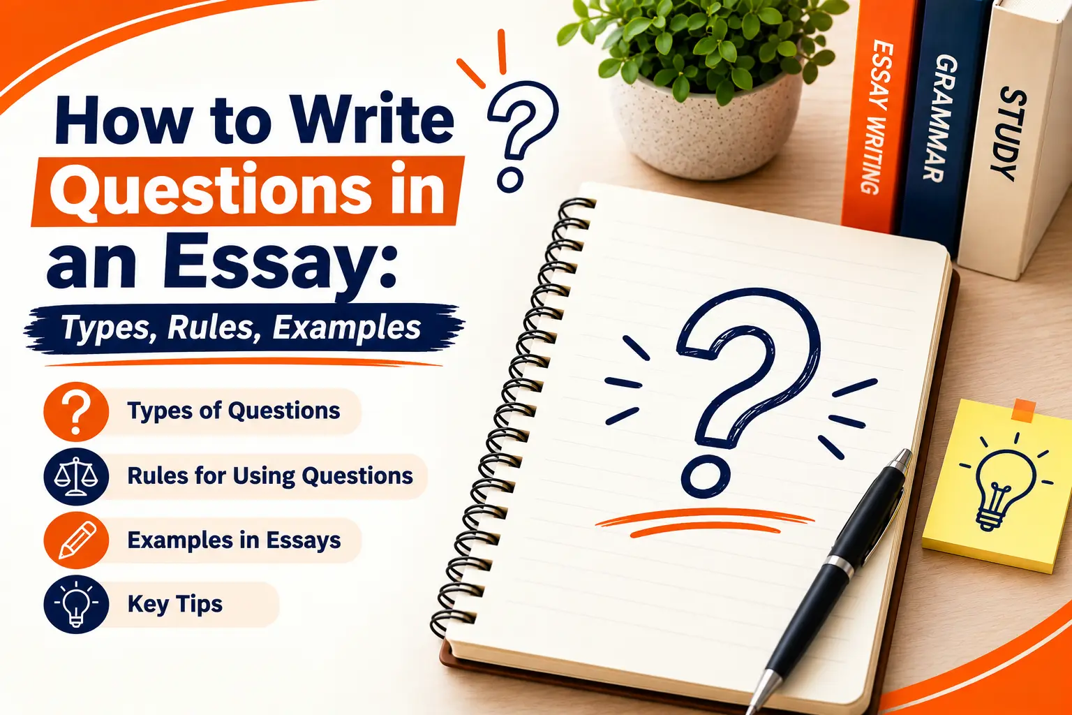 How to Write Questions in an Essay: Types, Rules, Examples