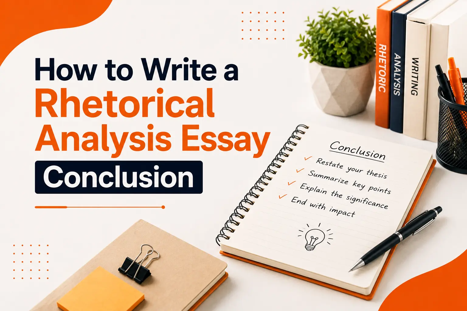 How to Write a Rhetorical Analysis Essay Conclusion (5 Examples + What Graders Actually Reward)