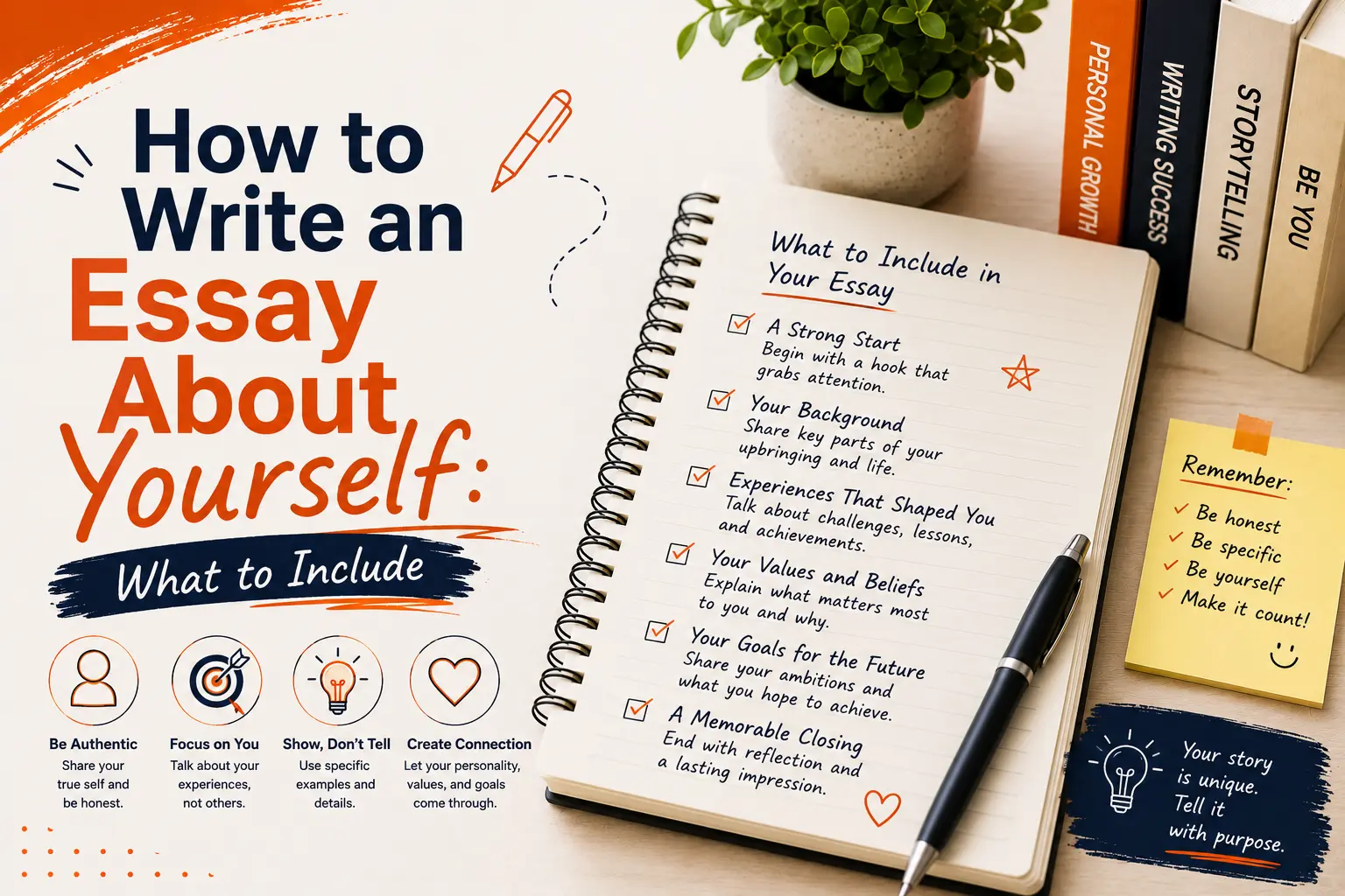 How to Write an Essay About Yourself: Choosing What to Include for Scholarships, Applications, and Class Assignments