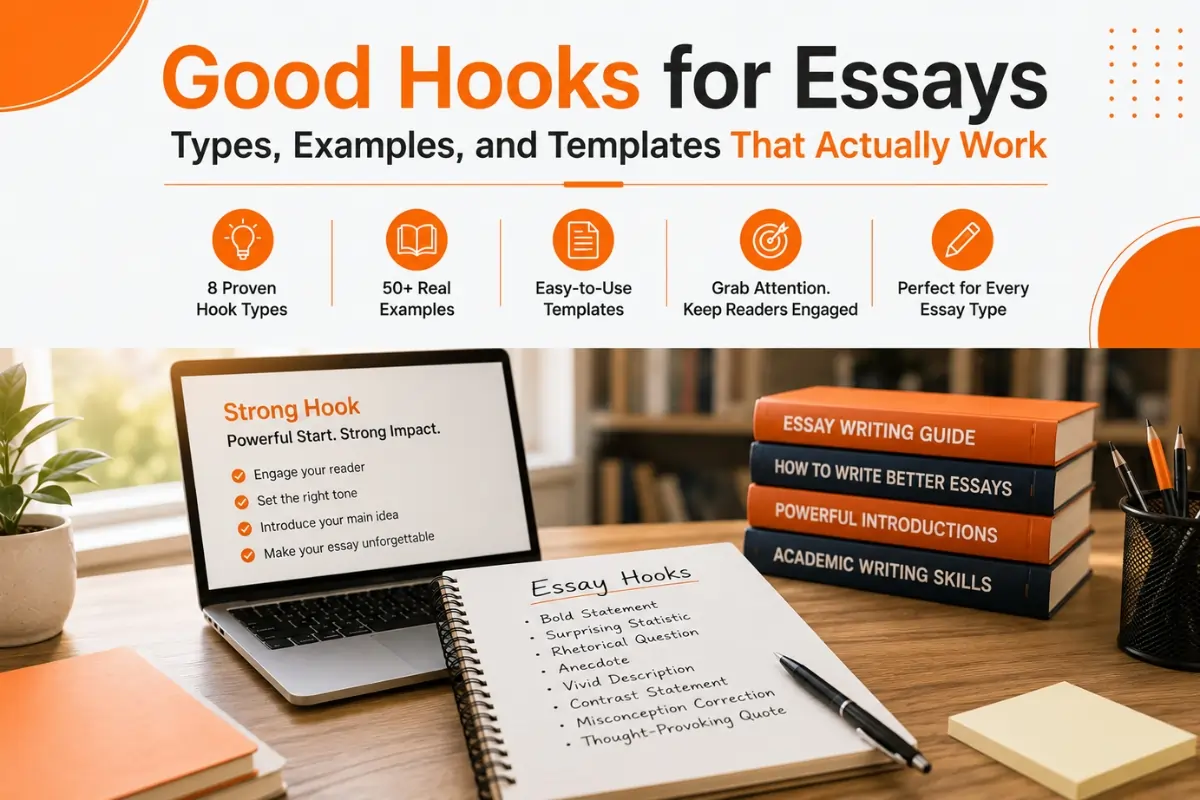Good Hooks for Essays: Types, Examples, and Templates That Actually Work