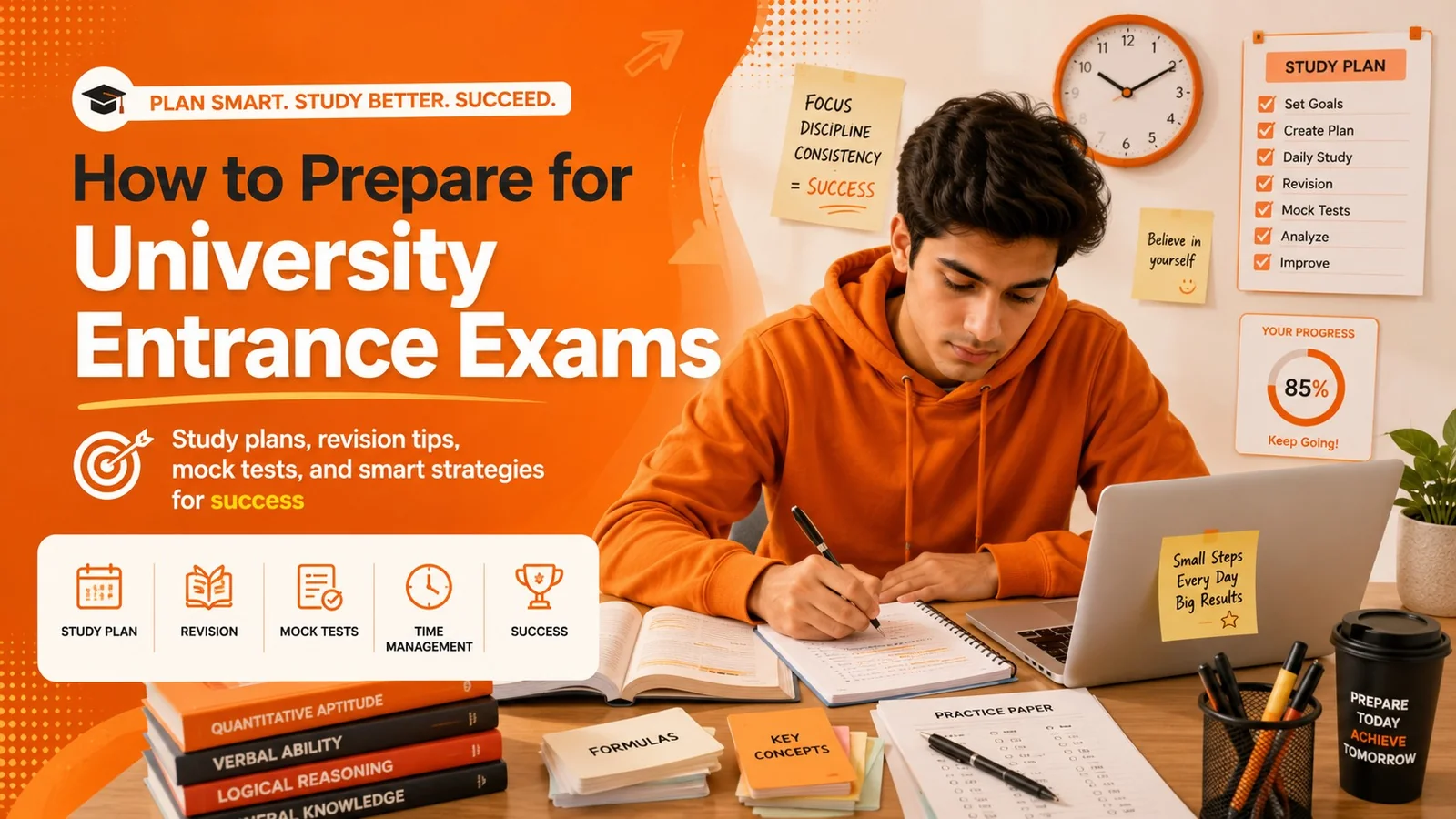 How to prepare for university entrance exams