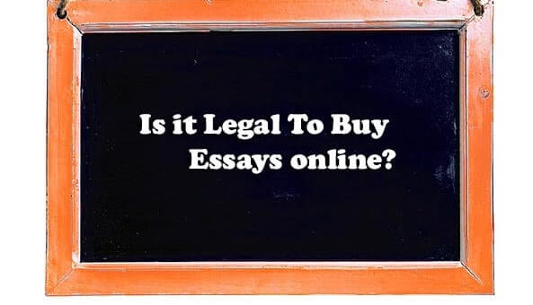 Is It Legal To Buy Essays