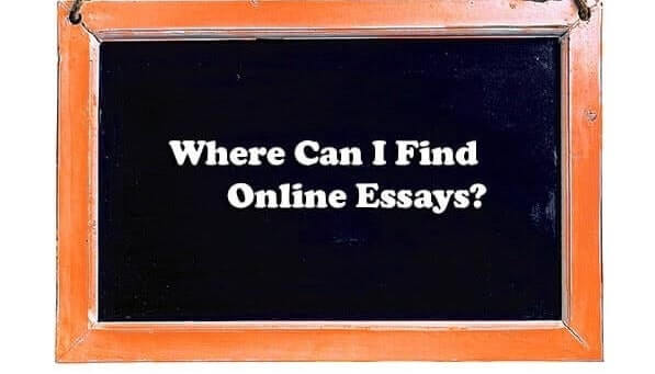 Where Can I Find Online Essays